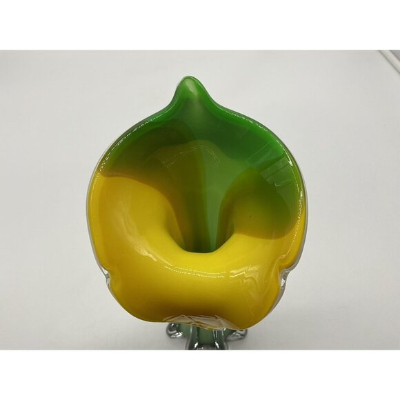 Jack In The Pulpit Calla Lily Vase 11.5 Inches Tall By Pier 1 Imports Vintage - Picture 16 of 16